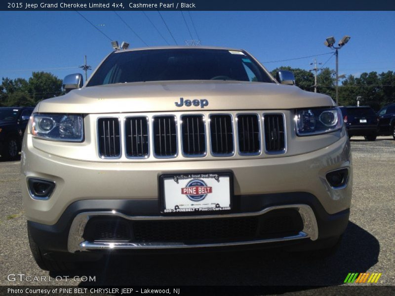 Cashmere Pearl / Black 2015 Jeep Grand Cherokee Limited 4x4