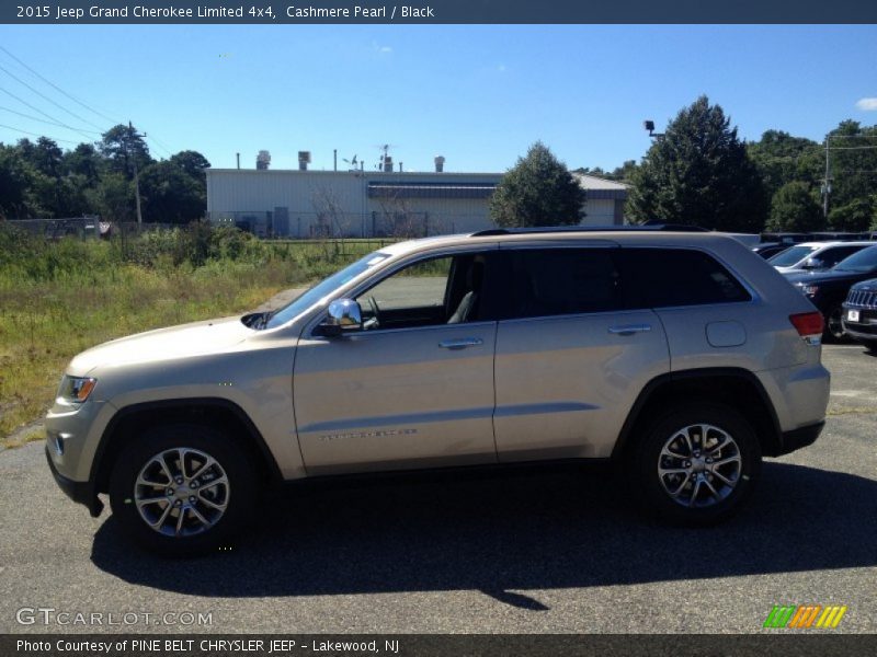 Cashmere Pearl / Black 2015 Jeep Grand Cherokee Limited 4x4