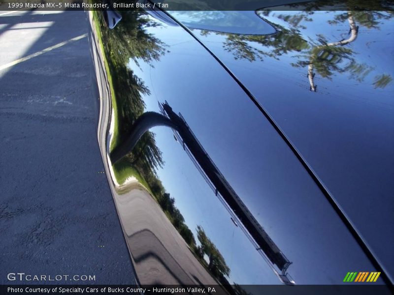 Brilliant Black / Tan 1999 Mazda MX-5 Miata Roadster