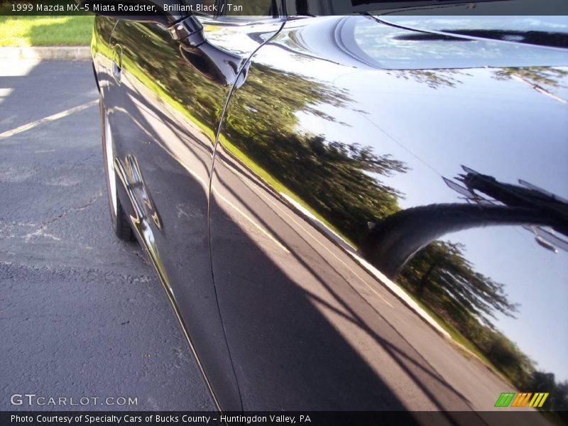 Brilliant Black / Tan 1999 Mazda MX-5 Miata Roadster