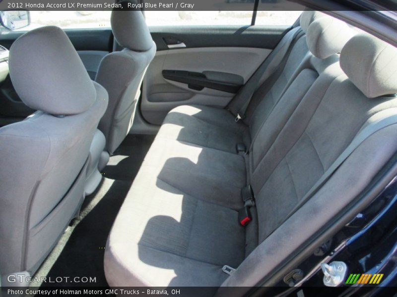 Royal Blue Pearl / Gray 2012 Honda Accord LX Premium Sedan