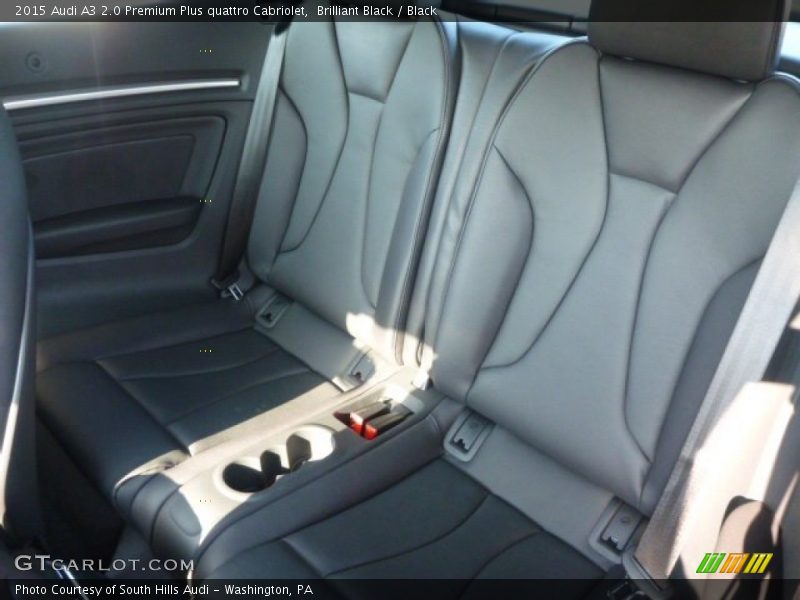 Brilliant Black / Black 2015 Audi A3 2.0 Premium Plus quattro Cabriolet
