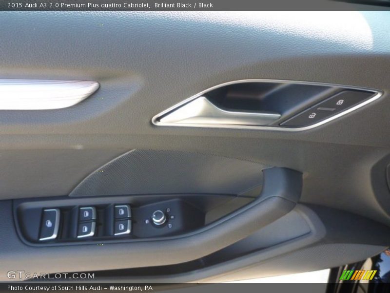 Brilliant Black / Black 2015 Audi A3 2.0 Premium Plus quattro Cabriolet