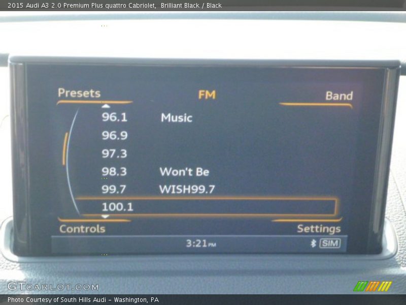 Brilliant Black / Black 2015 Audi A3 2.0 Premium Plus quattro Cabriolet