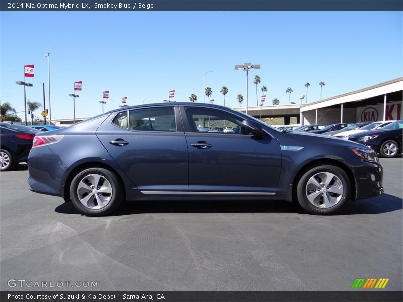  2014 Optima Hybrid LX Smokey Blue