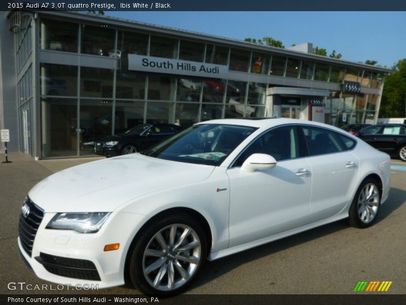 Ibis White / Black 2015 Audi A7 3.0T quattro Prestige