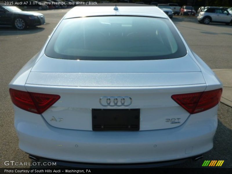 Ibis White / Black 2015 Audi A7 3.0T quattro Prestige