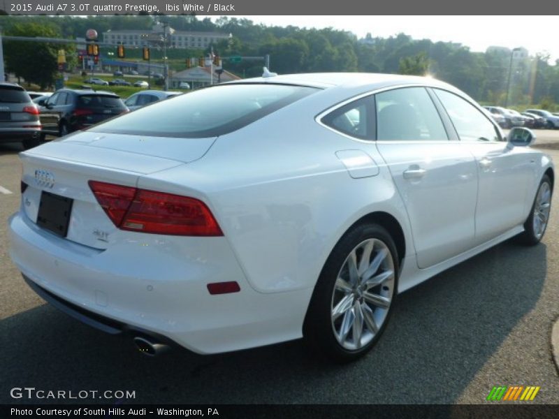 Ibis White / Black 2015 Audi A7 3.0T quattro Prestige