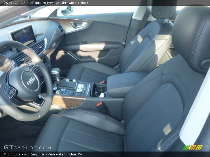 Ibis White / Black 2015 Audi A7 3.0T quattro Prestige