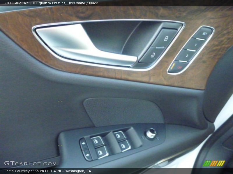 Ibis White / Black 2015 Audi A7 3.0T quattro Prestige