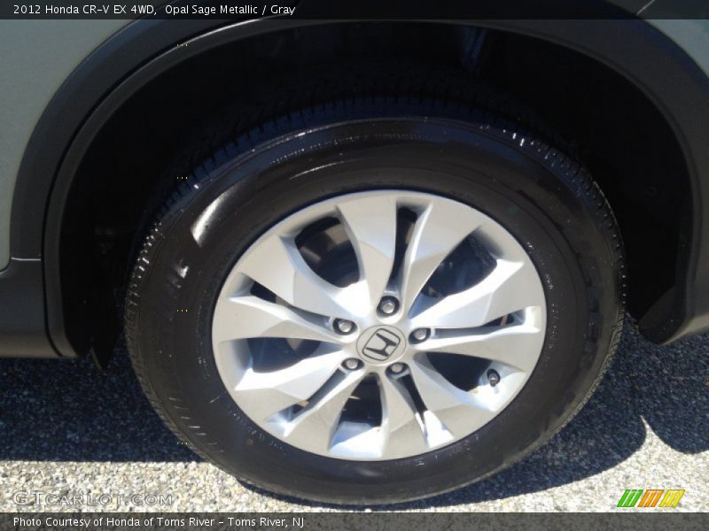 Opal Sage Metallic / Gray 2012 Honda CR-V EX 4WD