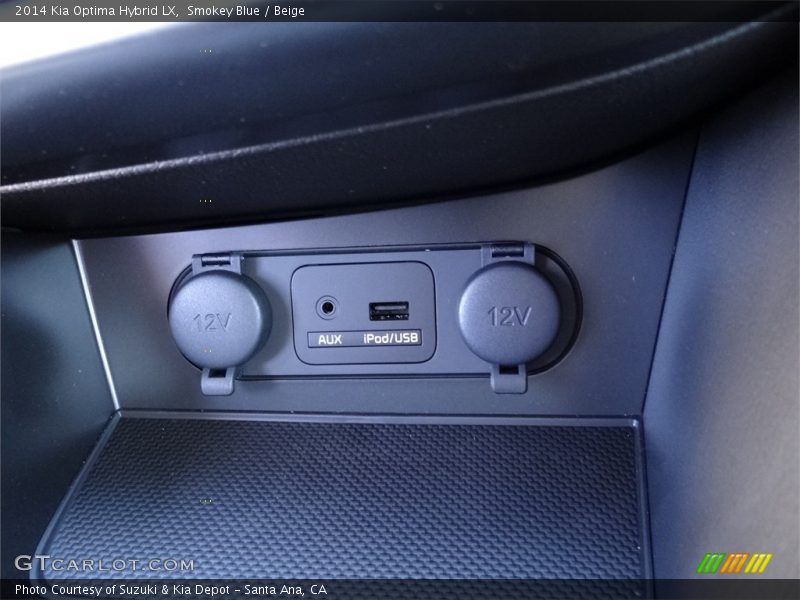 Smokey Blue / Beige 2014 Kia Optima Hybrid LX