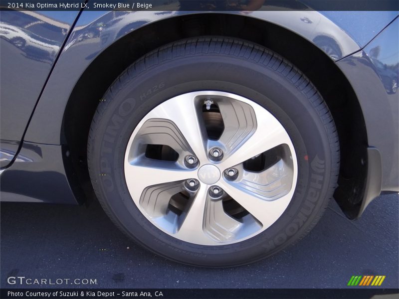  2014 Optima Hybrid LX Wheel