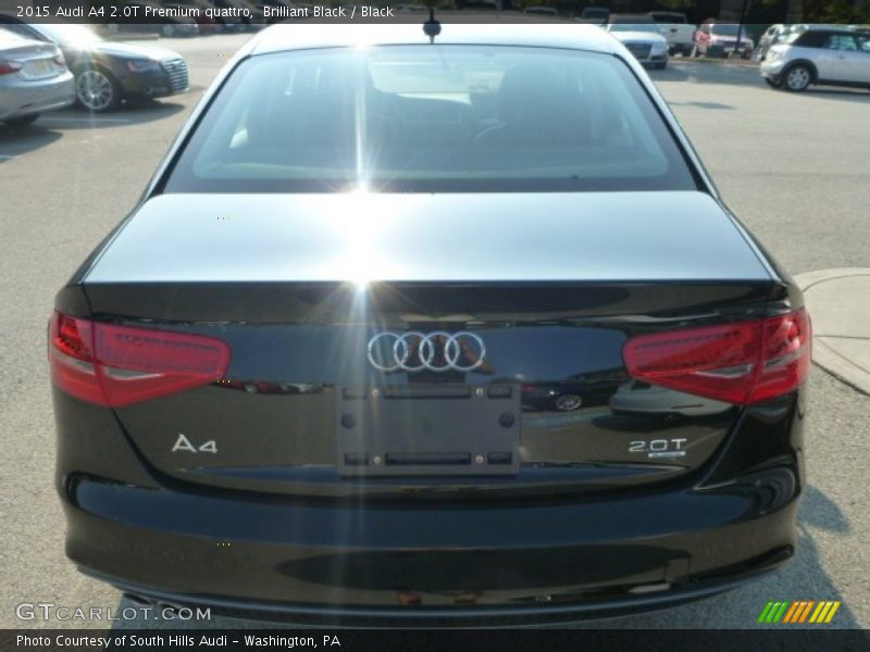 Brilliant Black / Black 2015 Audi A4 2.0T Premium quattro