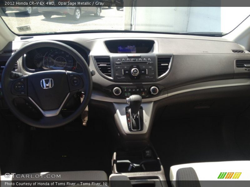 Opal Sage Metallic / Gray 2012 Honda CR-V EX 4WD