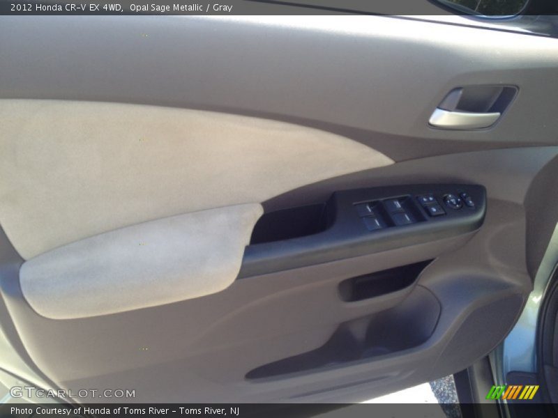 Opal Sage Metallic / Gray 2012 Honda CR-V EX 4WD