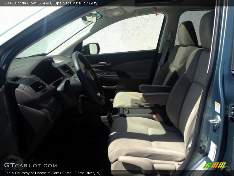 Opal Sage Metallic / Gray 2012 Honda CR-V EX 4WD