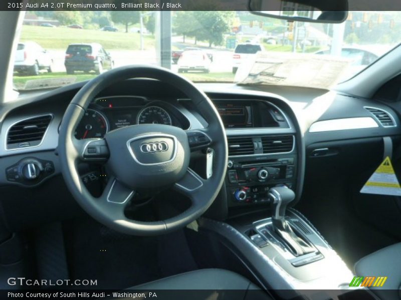 Brilliant Black / Black 2015 Audi A4 2.0T Premium quattro
