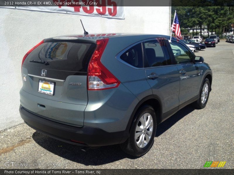 Opal Sage Metallic / Gray 2012 Honda CR-V EX 4WD