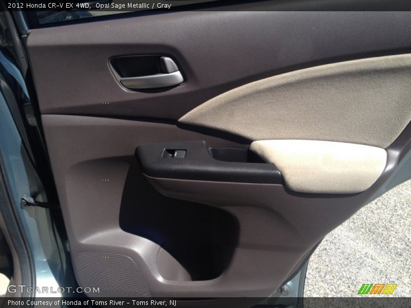 Opal Sage Metallic / Gray 2012 Honda CR-V EX 4WD