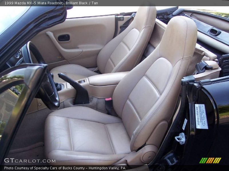 Brilliant Black / Tan 1999 Mazda MX-5 Miata Roadster