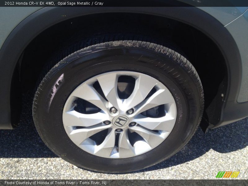 Opal Sage Metallic / Gray 2012 Honda CR-V EX 4WD