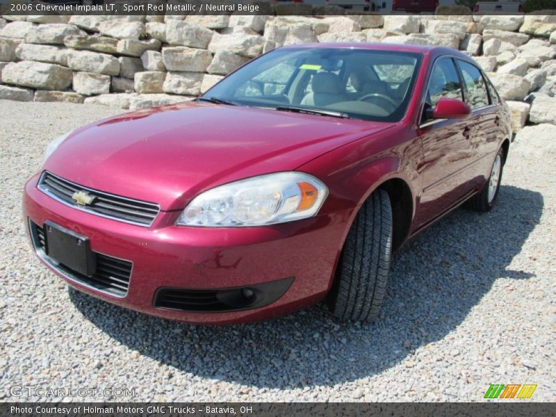 Sport Red Metallic / Neutral Beige 2006 Chevrolet Impala LT