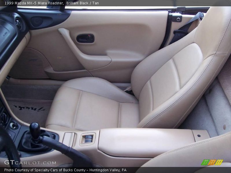 Brilliant Black / Tan 1999 Mazda MX-5 Miata Roadster