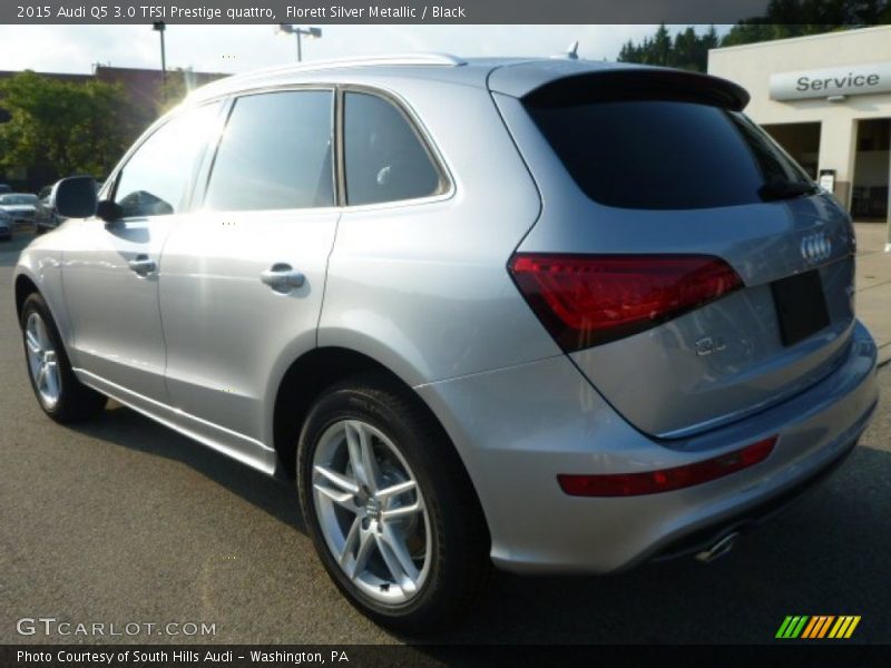 Florett Silver Metallic / Black 2015 Audi Q5 3.0 TFSI Prestige quattro