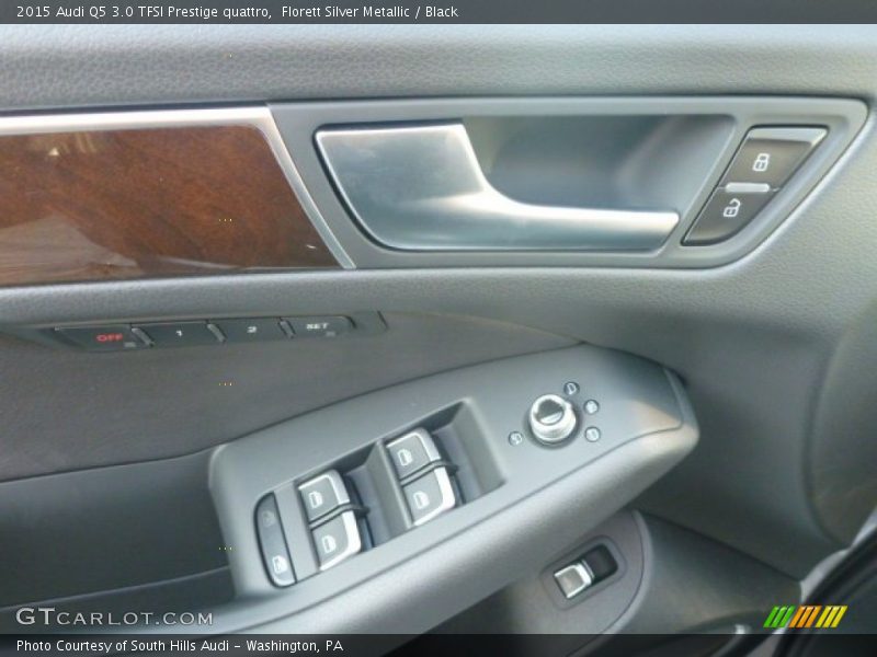 Florett Silver Metallic / Black 2015 Audi Q5 3.0 TFSI Prestige quattro