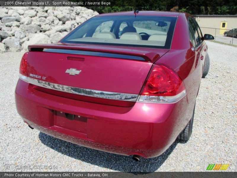 Sport Red Metallic / Neutral Beige 2006 Chevrolet Impala LT