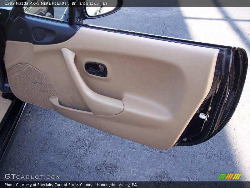 Brilliant Black / Tan 1999 Mazda MX-5 Miata Roadster