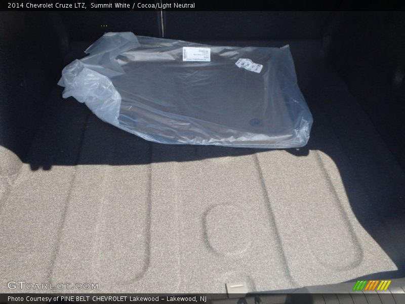 Summit White / Cocoa/Light Neutral 2014 Chevrolet Cruze LTZ