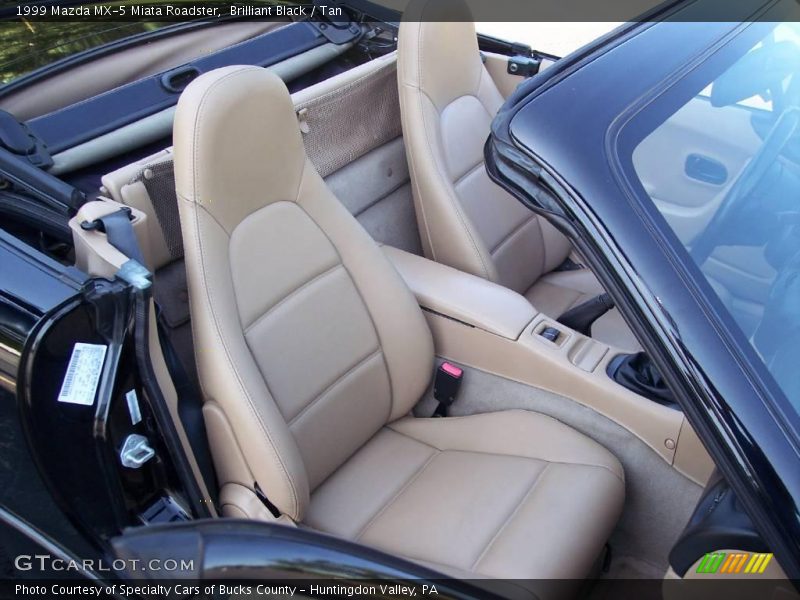Brilliant Black / Tan 1999 Mazda MX-5 Miata Roadster