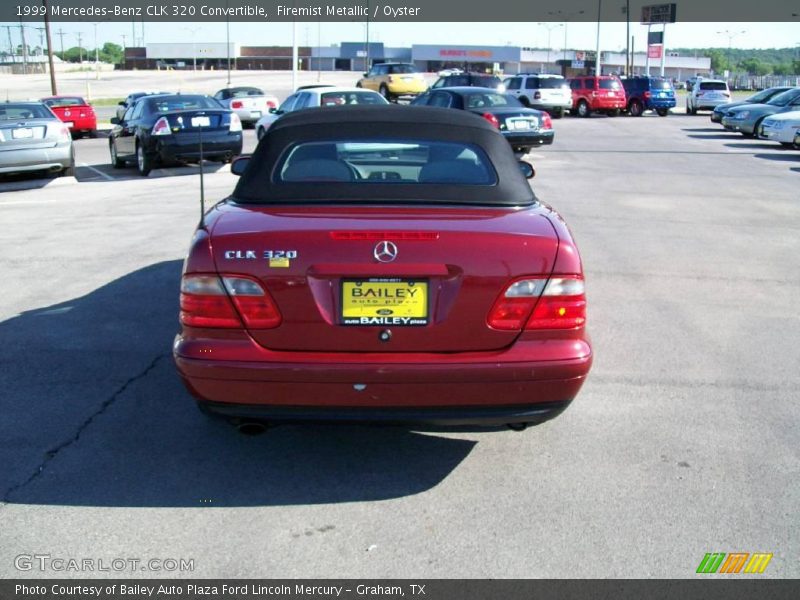 Firemist Metallic / Oyster 1999 Mercedes-Benz CLK 320 Convertible