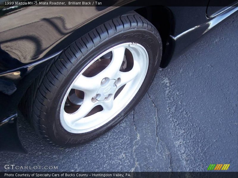 Brilliant Black / Tan 1999 Mazda MX-5 Miata Roadster