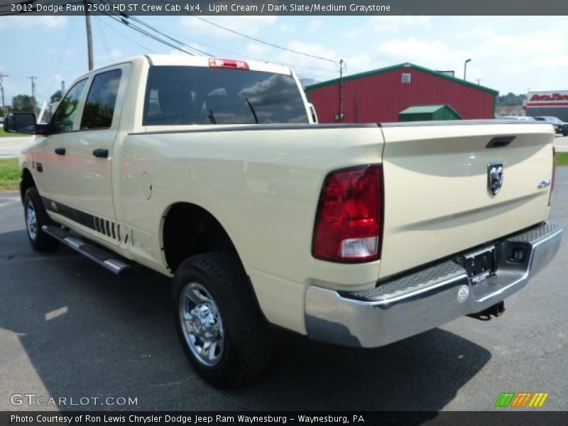 Light Cream / Dark Slate/Medium Graystone 2012 Dodge Ram 2500 HD ST Crew Cab 4x4