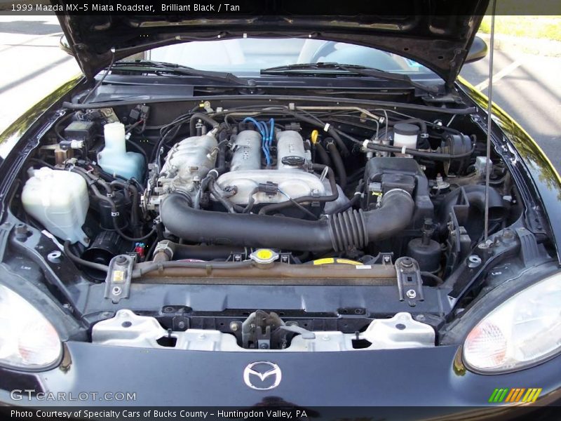 Brilliant Black / Tan 1999 Mazda MX-5 Miata Roadster