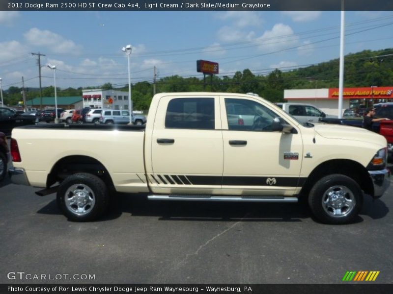 Light Cream / Dark Slate/Medium Graystone 2012 Dodge Ram 2500 HD ST Crew Cab 4x4