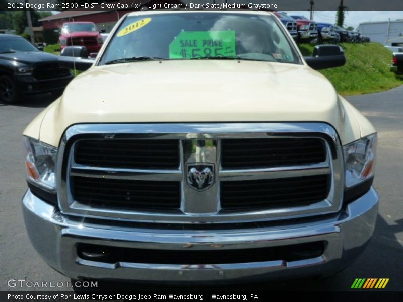 Light Cream / Dark Slate/Medium Graystone 2012 Dodge Ram 2500 HD ST Crew Cab 4x4