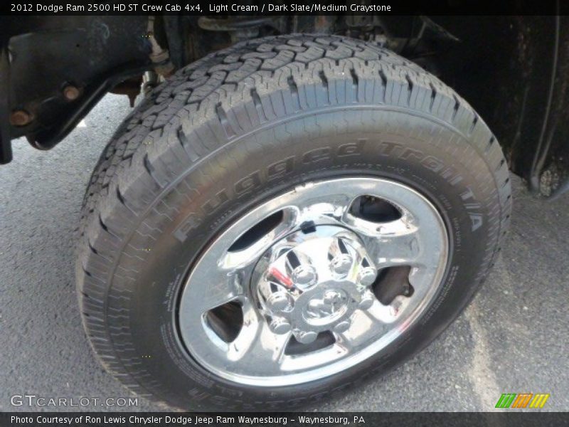 Light Cream / Dark Slate/Medium Graystone 2012 Dodge Ram 2500 HD ST Crew Cab 4x4
