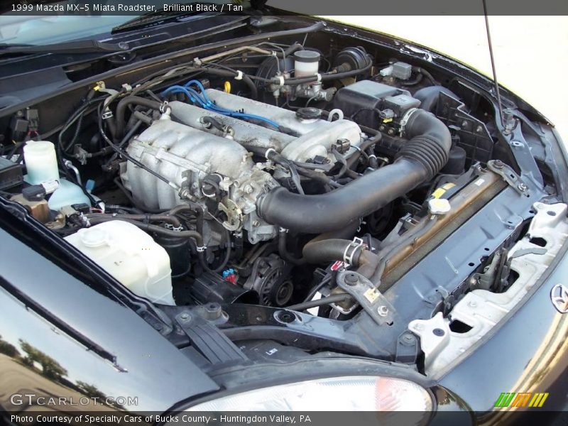 Brilliant Black / Tan 1999 Mazda MX-5 Miata Roadster