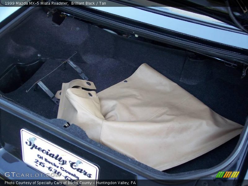 Brilliant Black / Tan 1999 Mazda MX-5 Miata Roadster