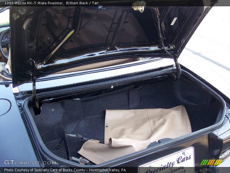 Brilliant Black / Tan 1999 Mazda MX-5 Miata Roadster