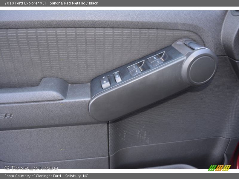 Sangria Red Metallic / Black 2010 Ford Explorer XLT