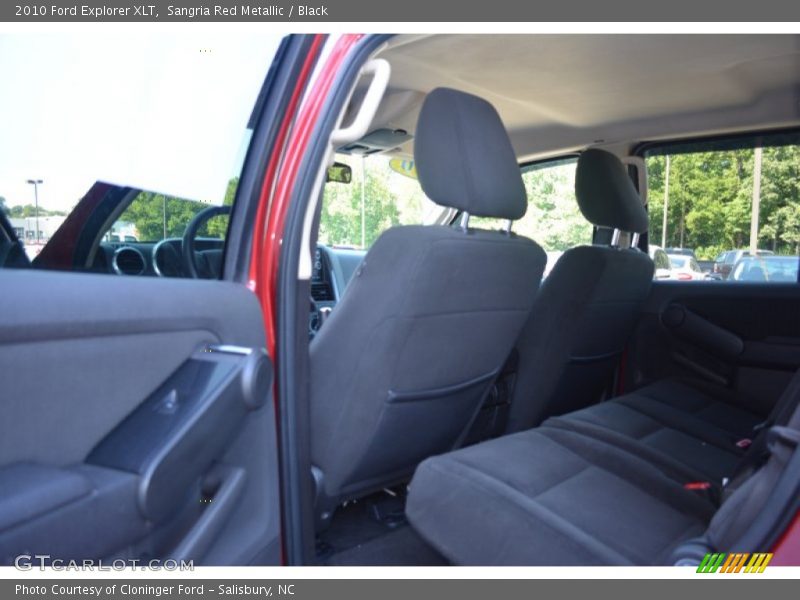 Sangria Red Metallic / Black 2010 Ford Explorer XLT