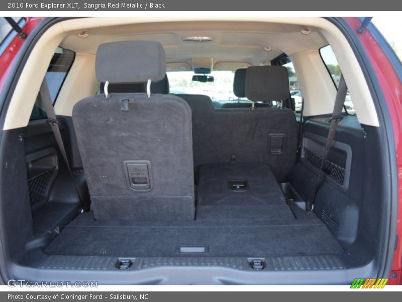 Sangria Red Metallic / Black 2010 Ford Explorer XLT
