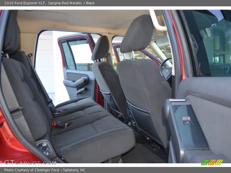 Sangria Red Metallic / Black 2010 Ford Explorer XLT