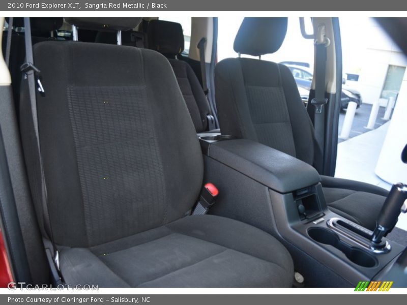 Sangria Red Metallic / Black 2010 Ford Explorer XLT