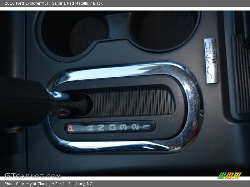 Sangria Red Metallic / Black 2010 Ford Explorer XLT